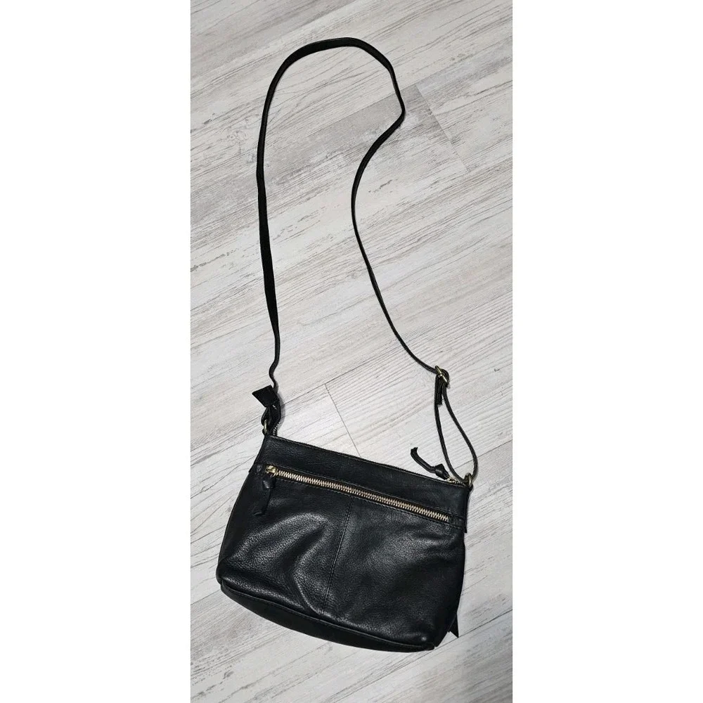 Great American Leather Works, Crossbody, Shoulder‎ Bag or Purse, Black